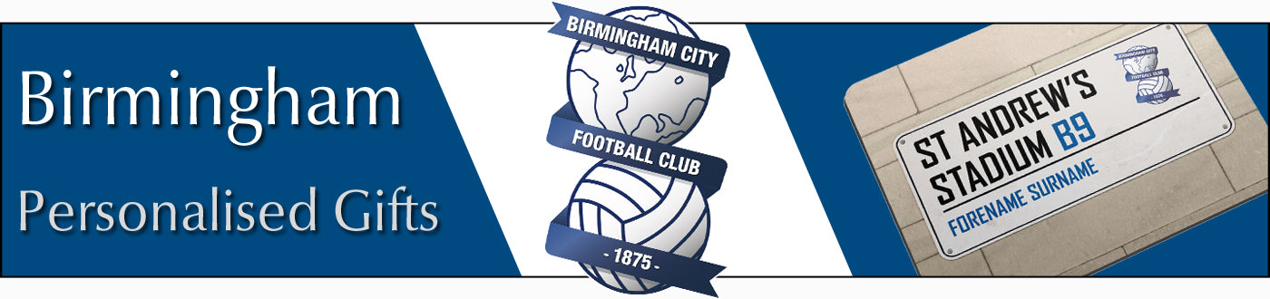 Birmingham City FC Personalised Gifts