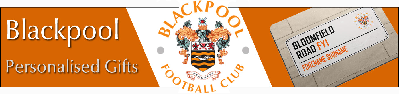 Blackpool FC Personalised Gifts