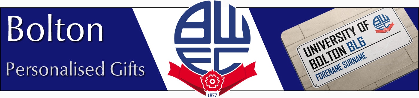 Bolton Wanderers FC Personalised Gifts
