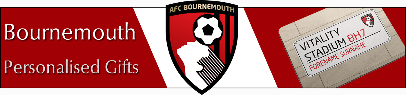 AFC Bournemouth Personalised Gifts