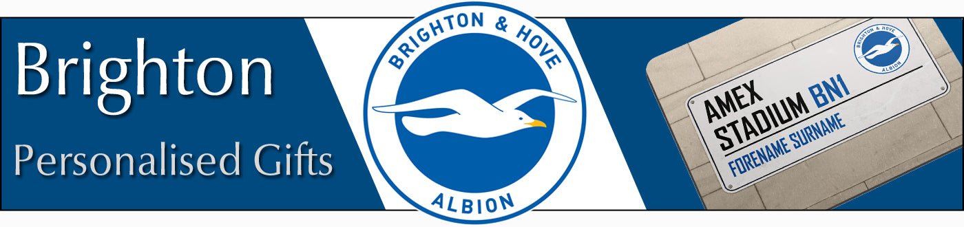 Brighton FC Personalised Gifts