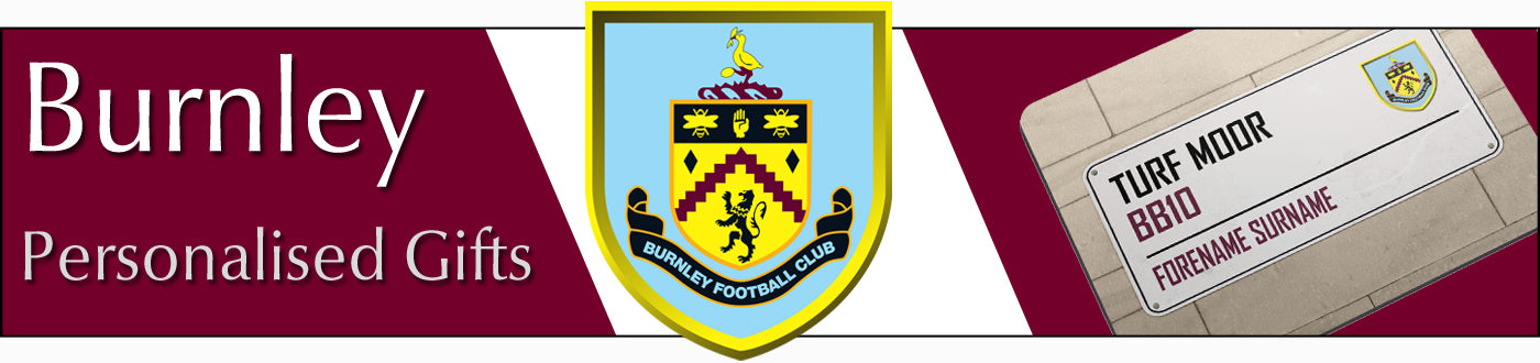 Burnley FC Personalised Gifts