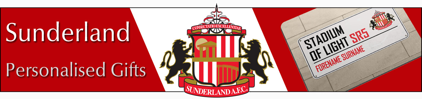 Sunderland AFC Personalised Gifts