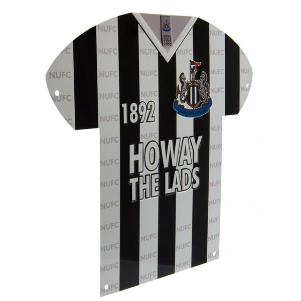 Newcastle United FC Metal Shirt Sign 1