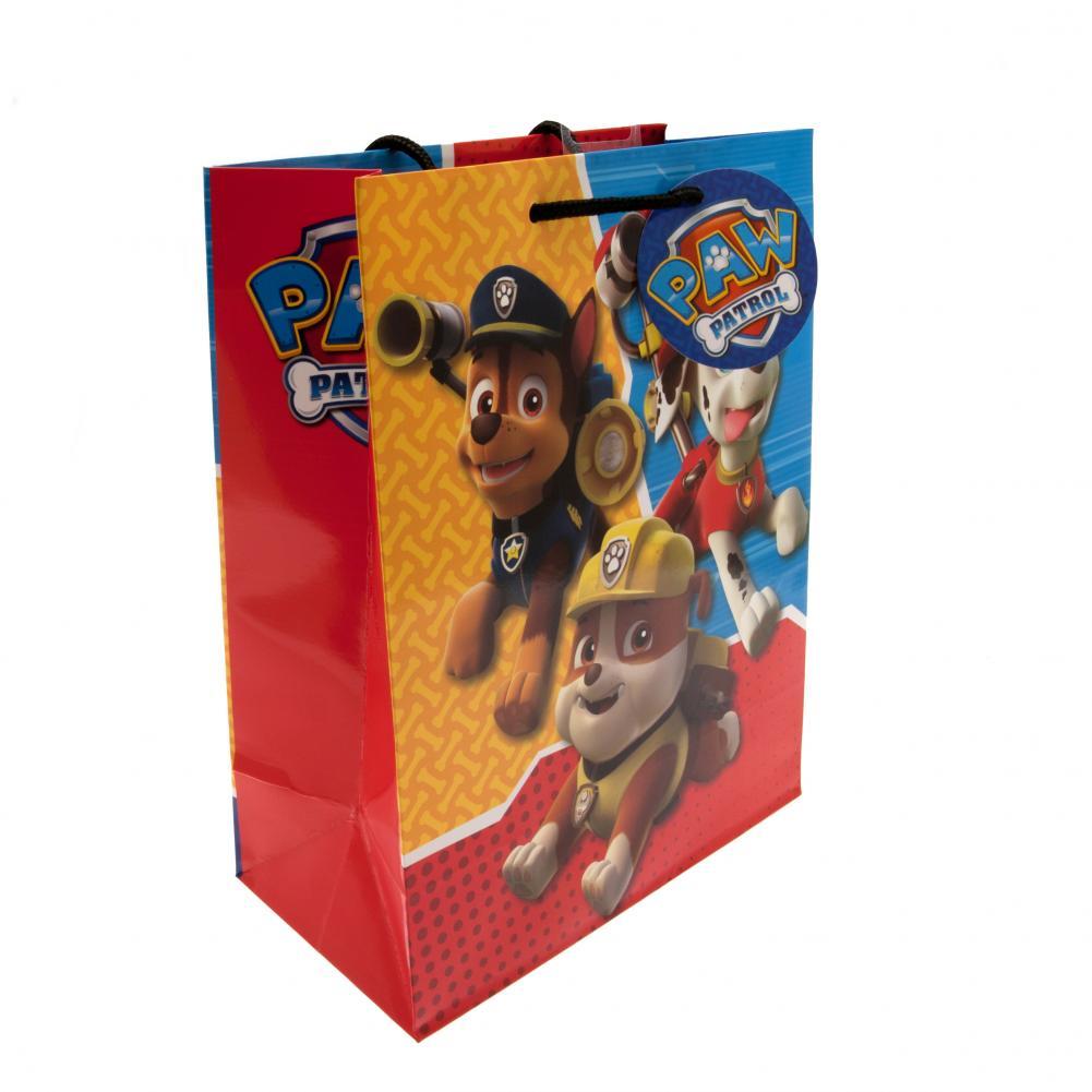 paw patrol gift bag