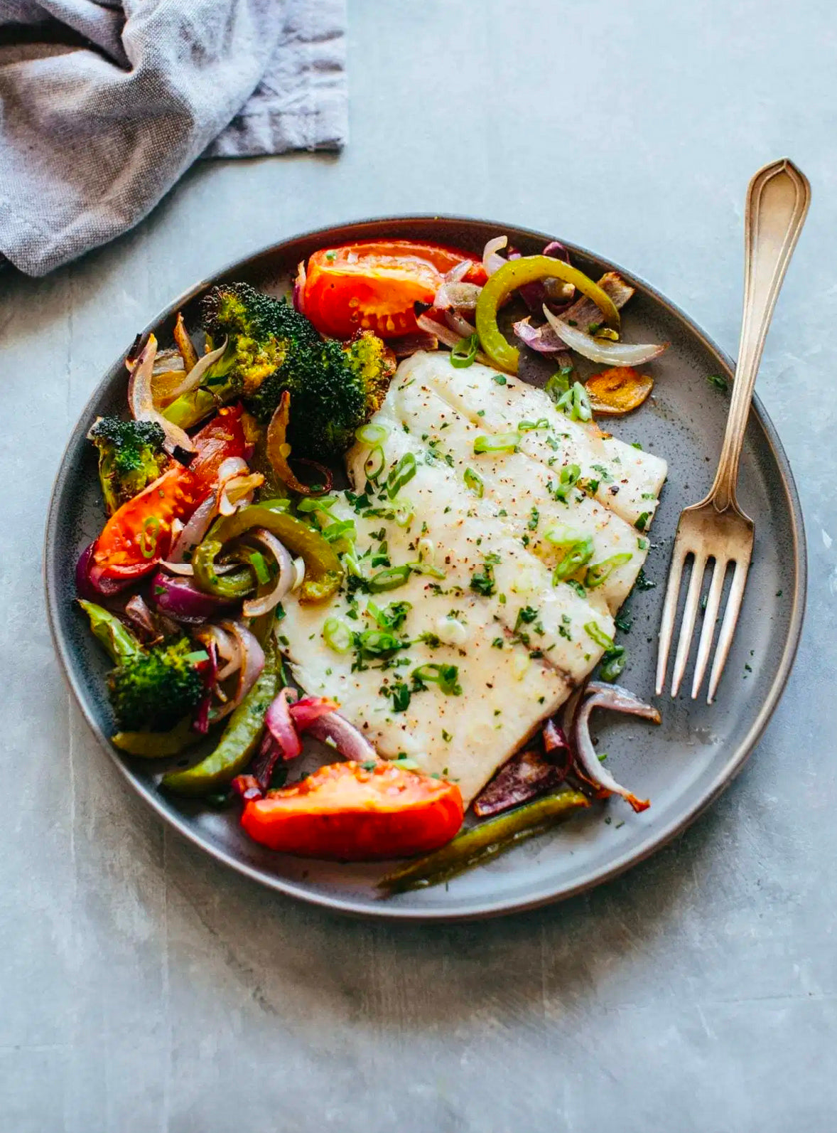 Sheet Pan Roasted Barramundi with Refrigerator Vegetables | Farmers ...