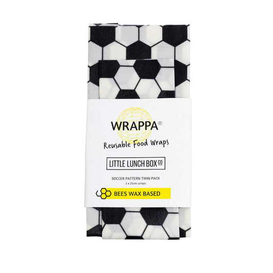 Beeswax Wrap by Little Lunch Box Co - Soccer - Baby Bento