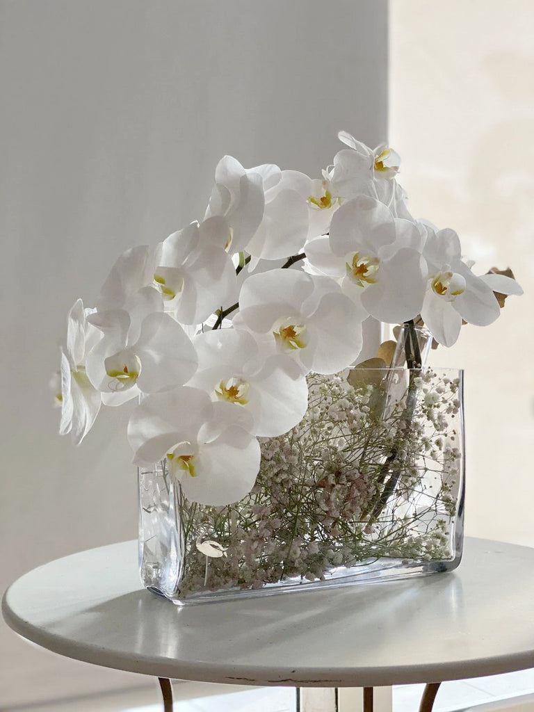 Colección Orquídeas - Cristal de Orquidea - The Prestige Roses -  Floristeria Lujo de Caja de Rosas Madrid