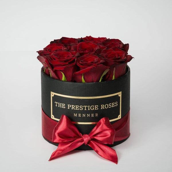Caja de Rosas Eternas y Frescas Naturales | The Prestige Roses Madrid -  Floristeria Lujo de Caja de Rosas Madrid