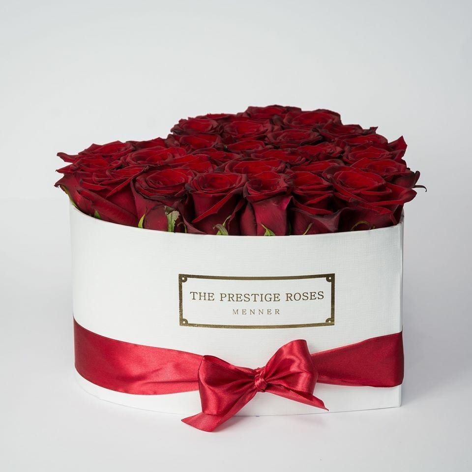 Rosas Rojas Preservadas con envió nacional para san Valentín - The Prestige  Roses - Floristeria Lujo de Caja de Rosas Madrid