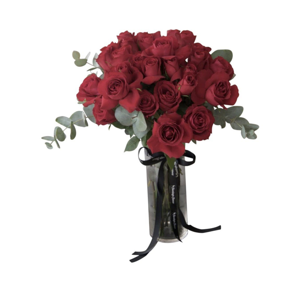 Comprar Ramo de Rosas Rojas Perfumadas para San Valentín - The Prestige  Roses - Floristeria Lujo de Caja de Rosas Madrid