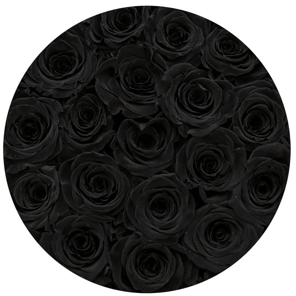 Comprar Rosas Negras frescas Naturales En Madrid - Floristeria Lujo de Caja  de Rosas Madrid