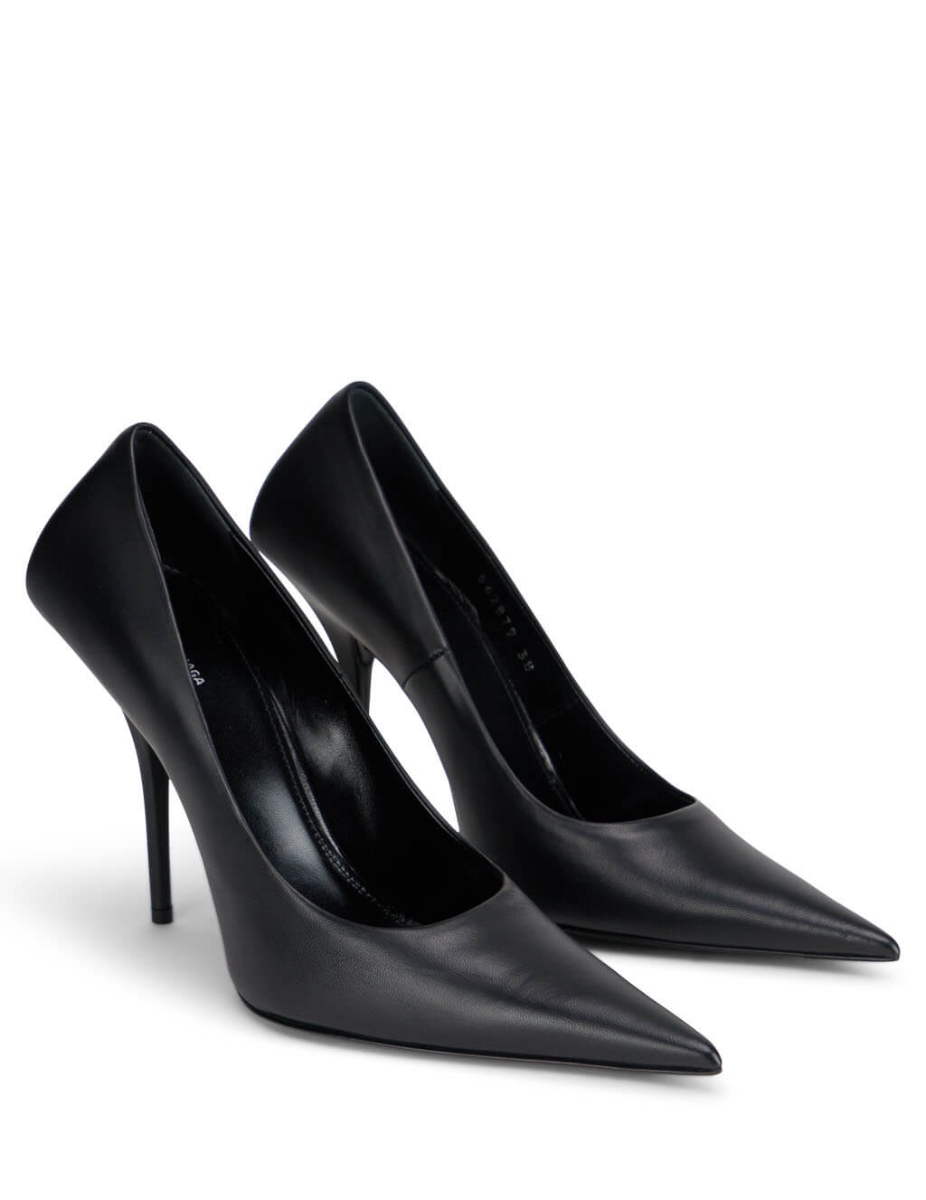 balenciaga black heels