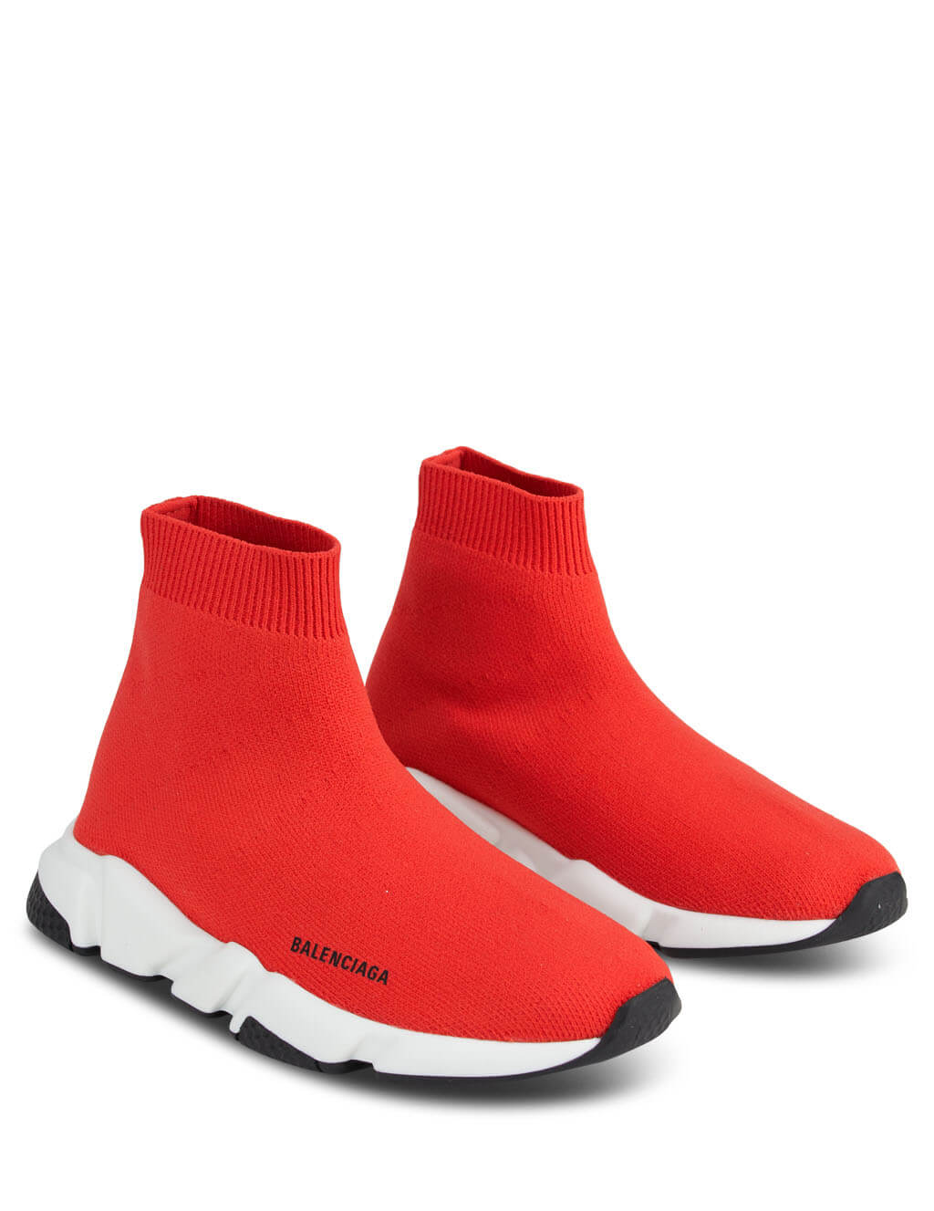 balenciaga trainers red