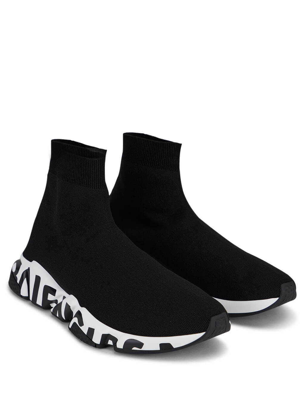 Balenciaga Men's Black Speed Sneakers 