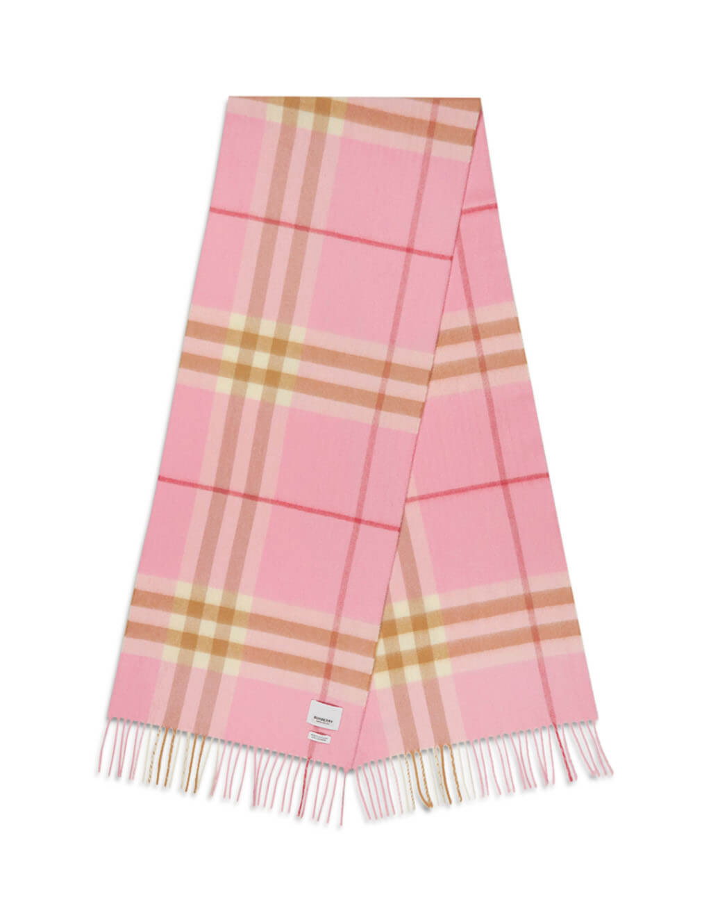pink burberry scarf