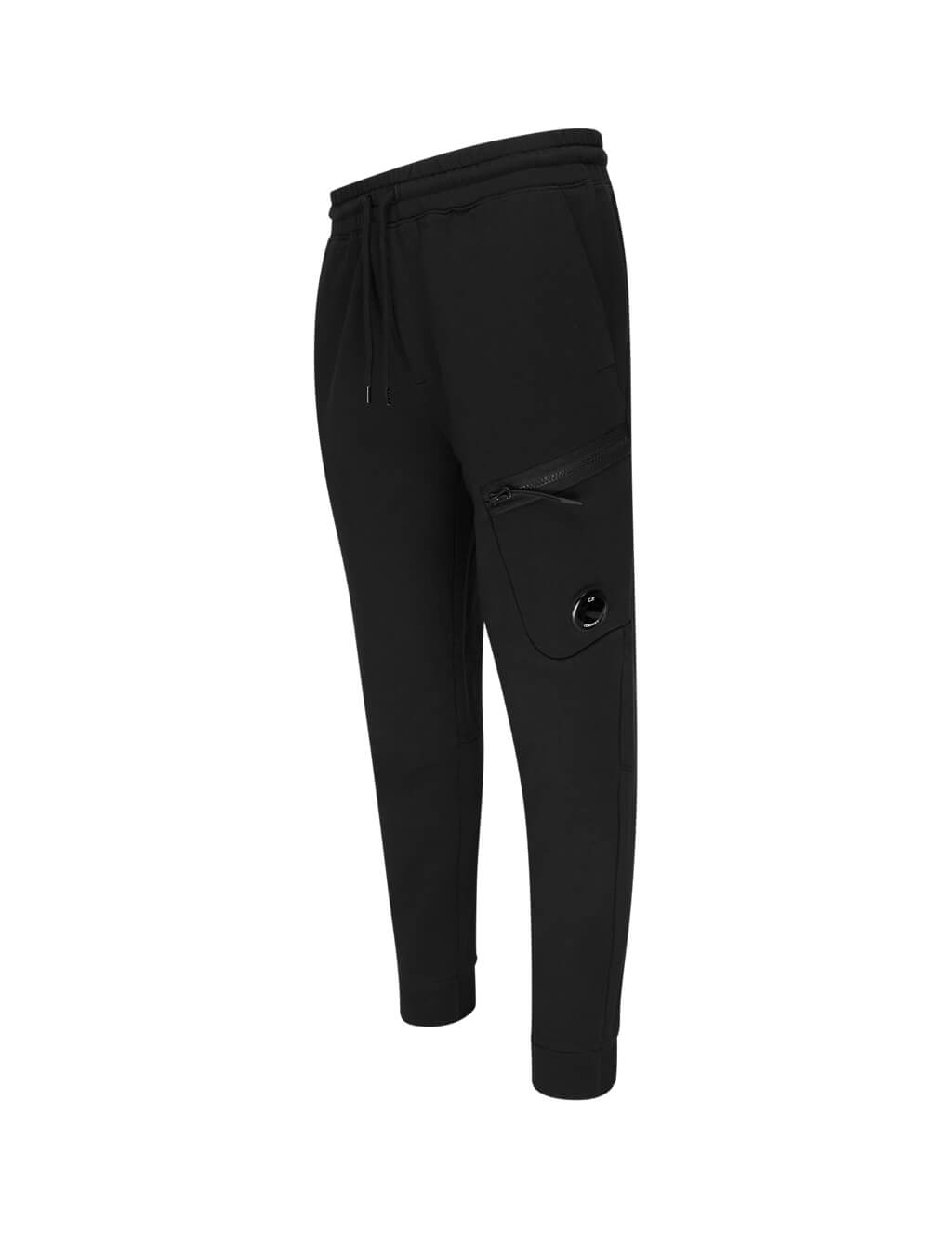 cp company black joggers