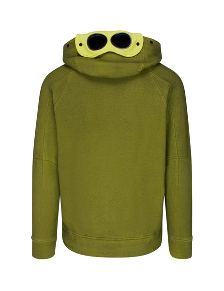 cp company green hoodie