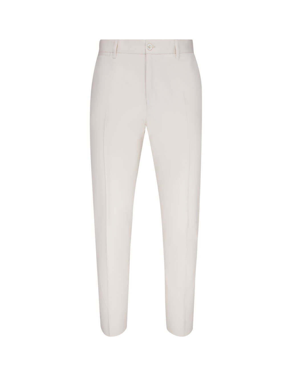 tailored cotton trousers