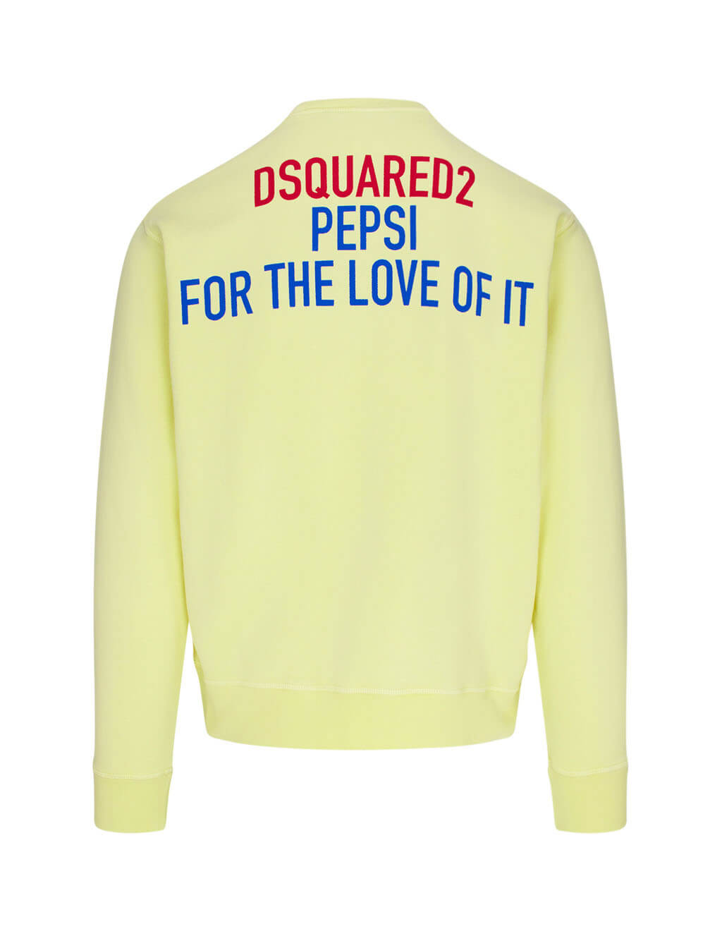 dsquared2 yellow sweatshirt