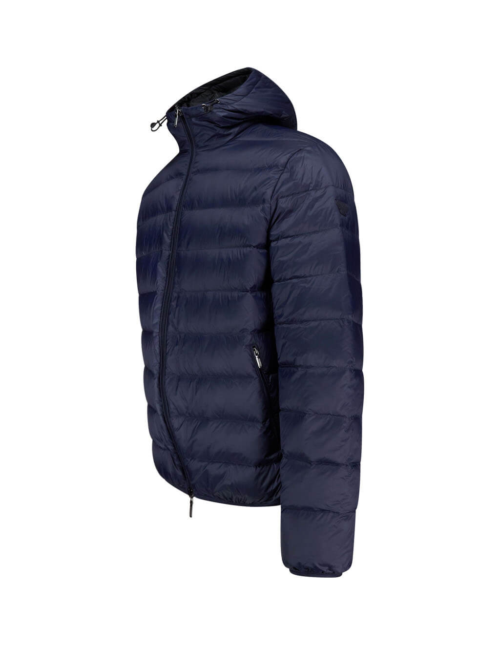 emporio armani reversible down jacket black