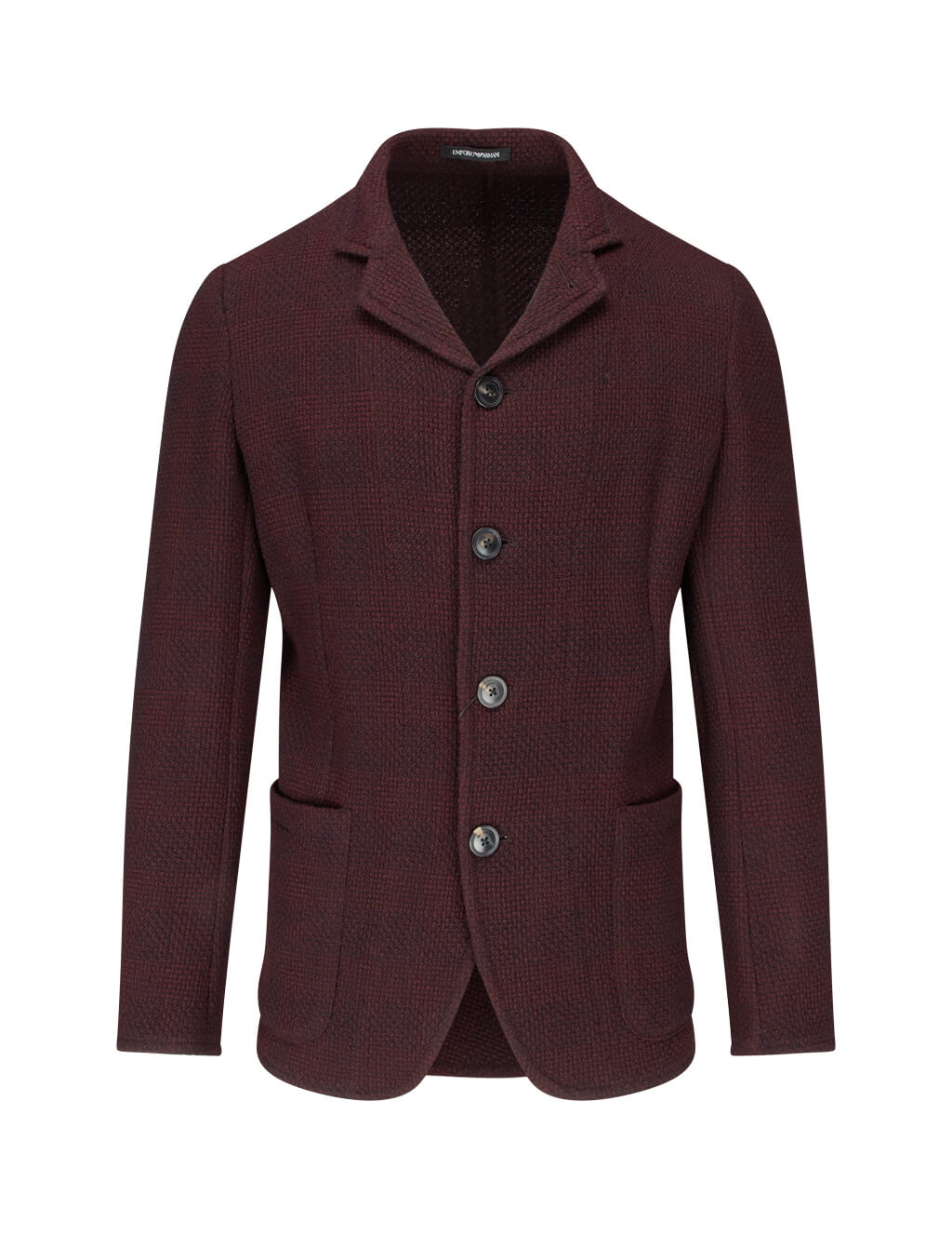 armani jacket red