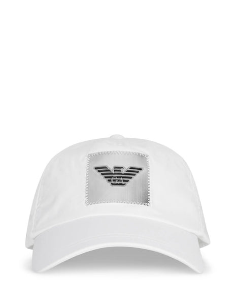 white armani cap