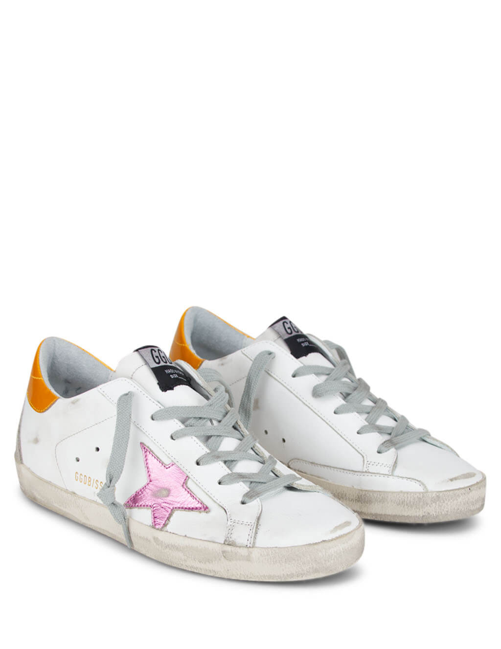 golden goose rose gold sneakers