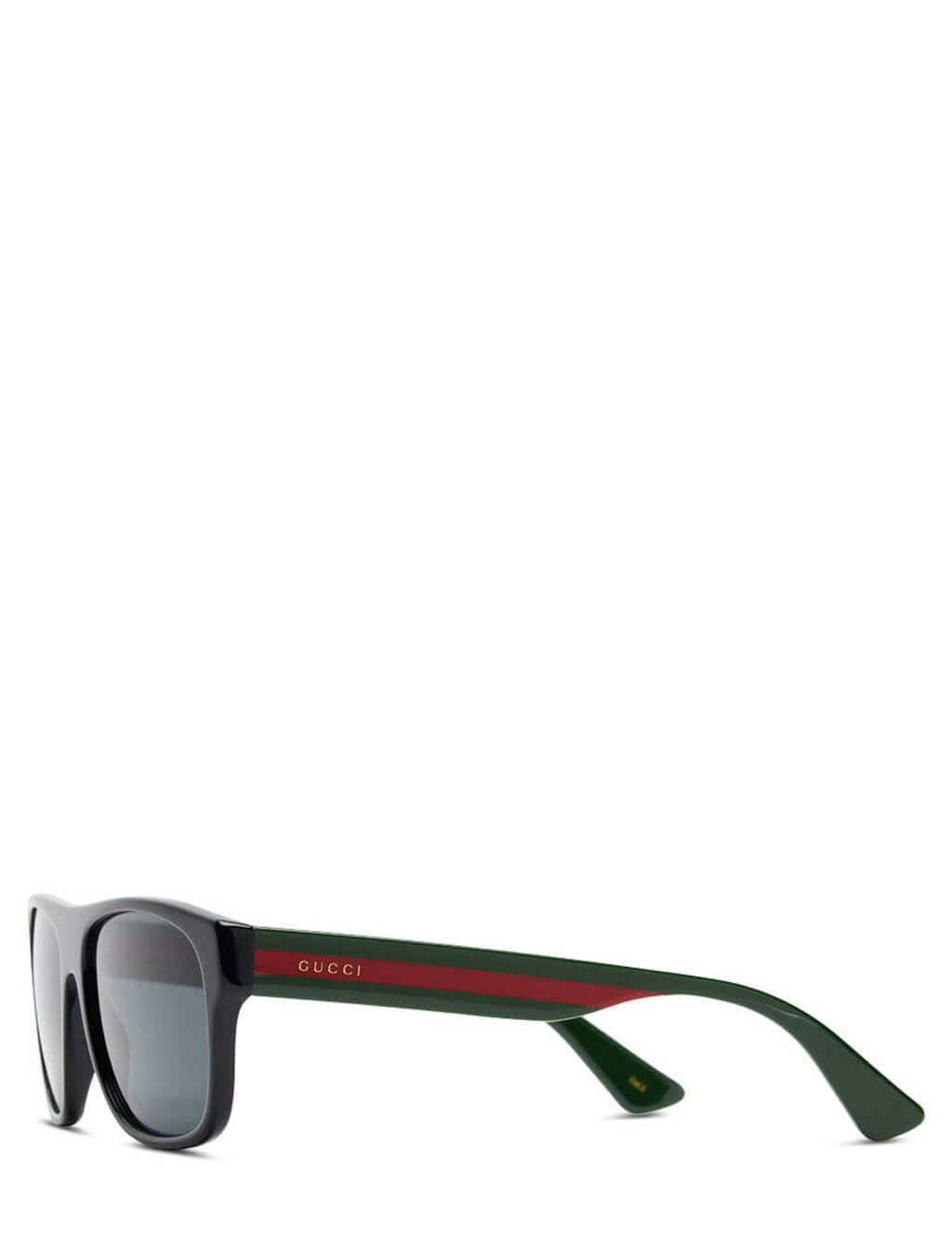 Gucci Eyewear Men's Grey Web Stripe 