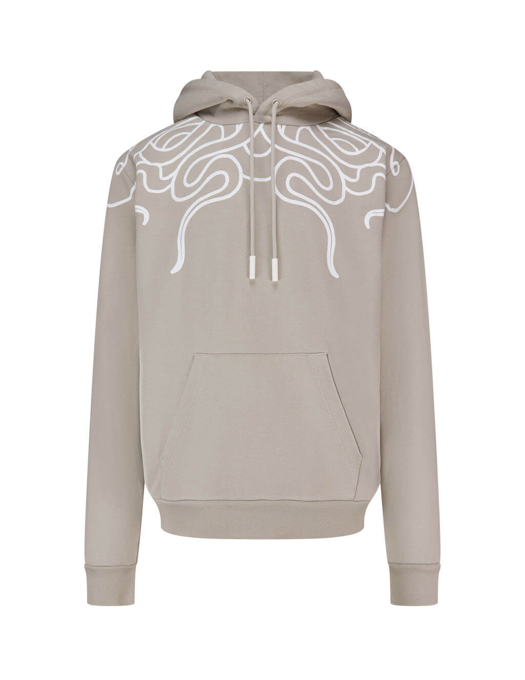 snake print hoodie