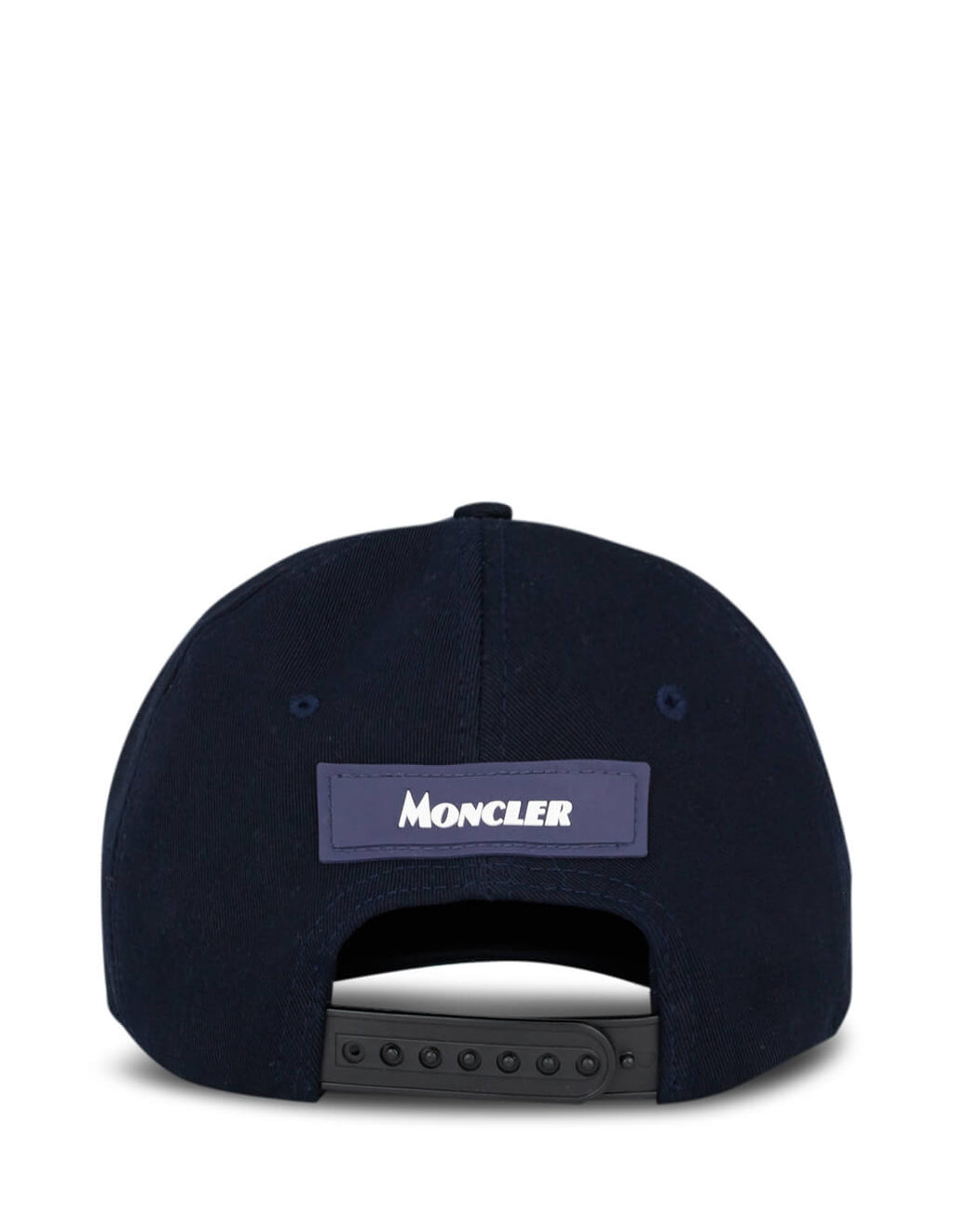 navy moncler hat