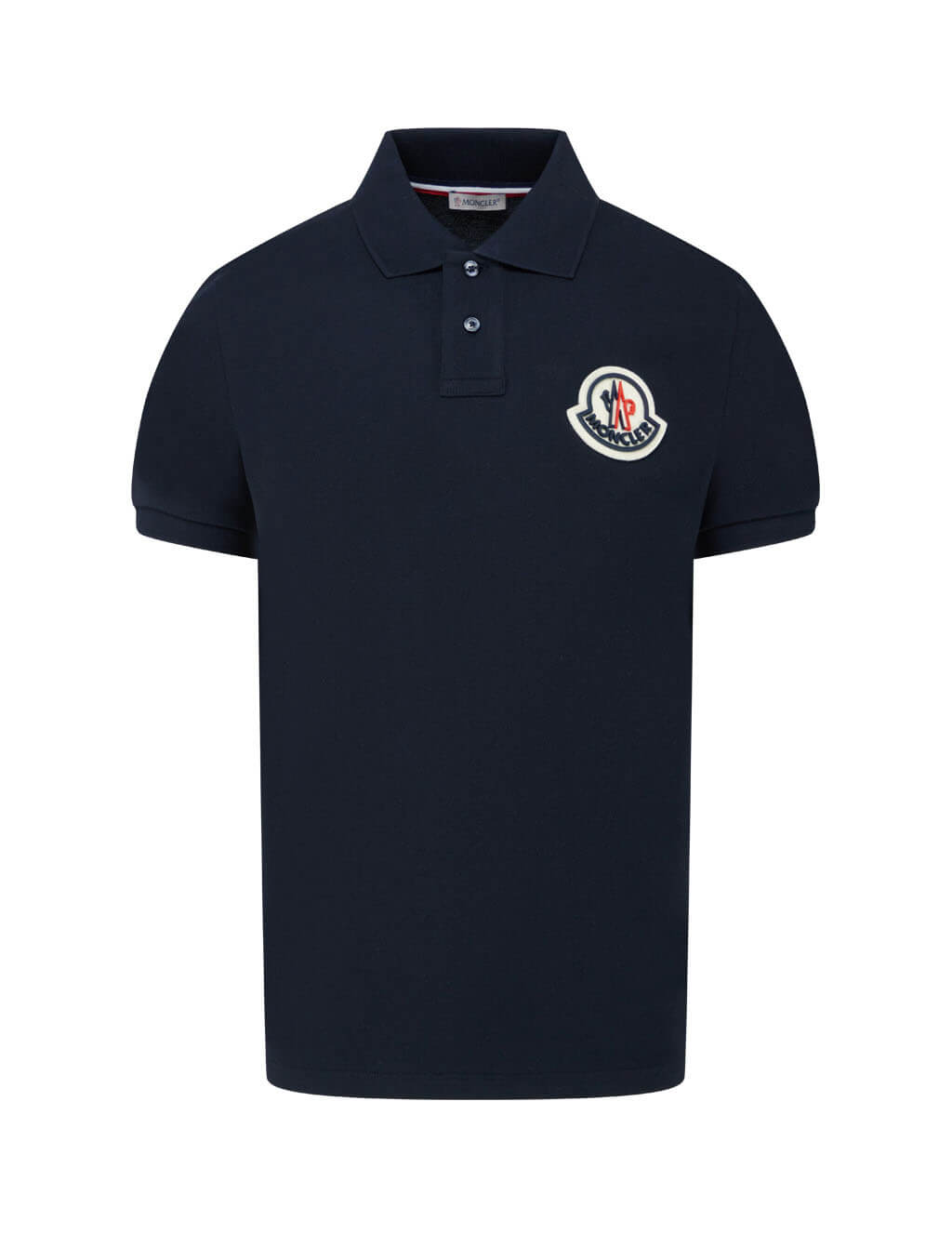 Moncler Men's Navy Short Sleeve Polo 