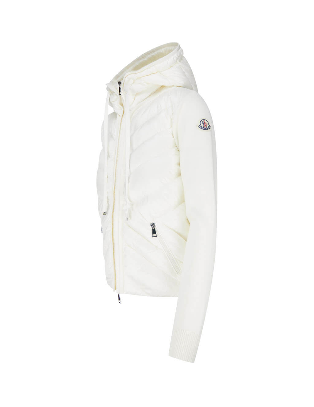 moncler white cardigan