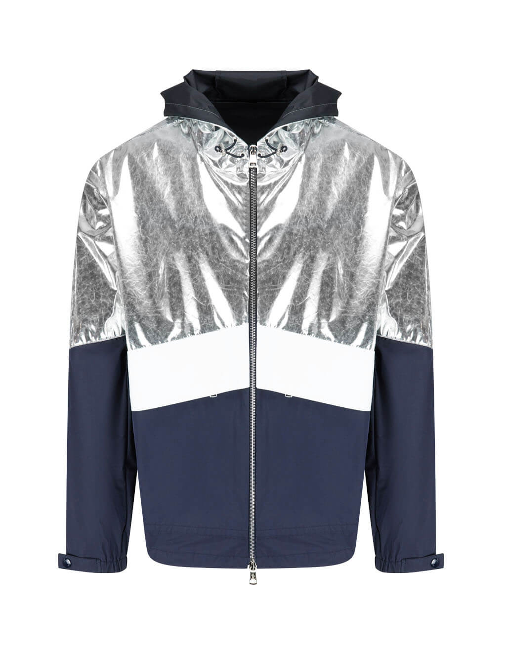 moncler silver jacket