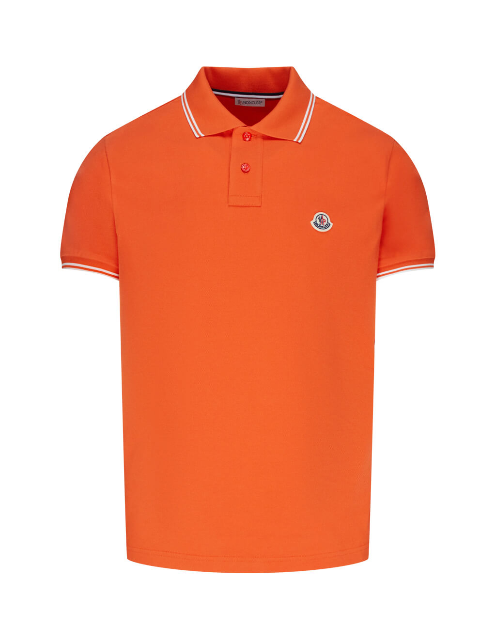 moncler orange polo