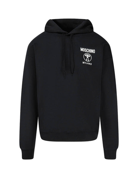 black moschino hoodie