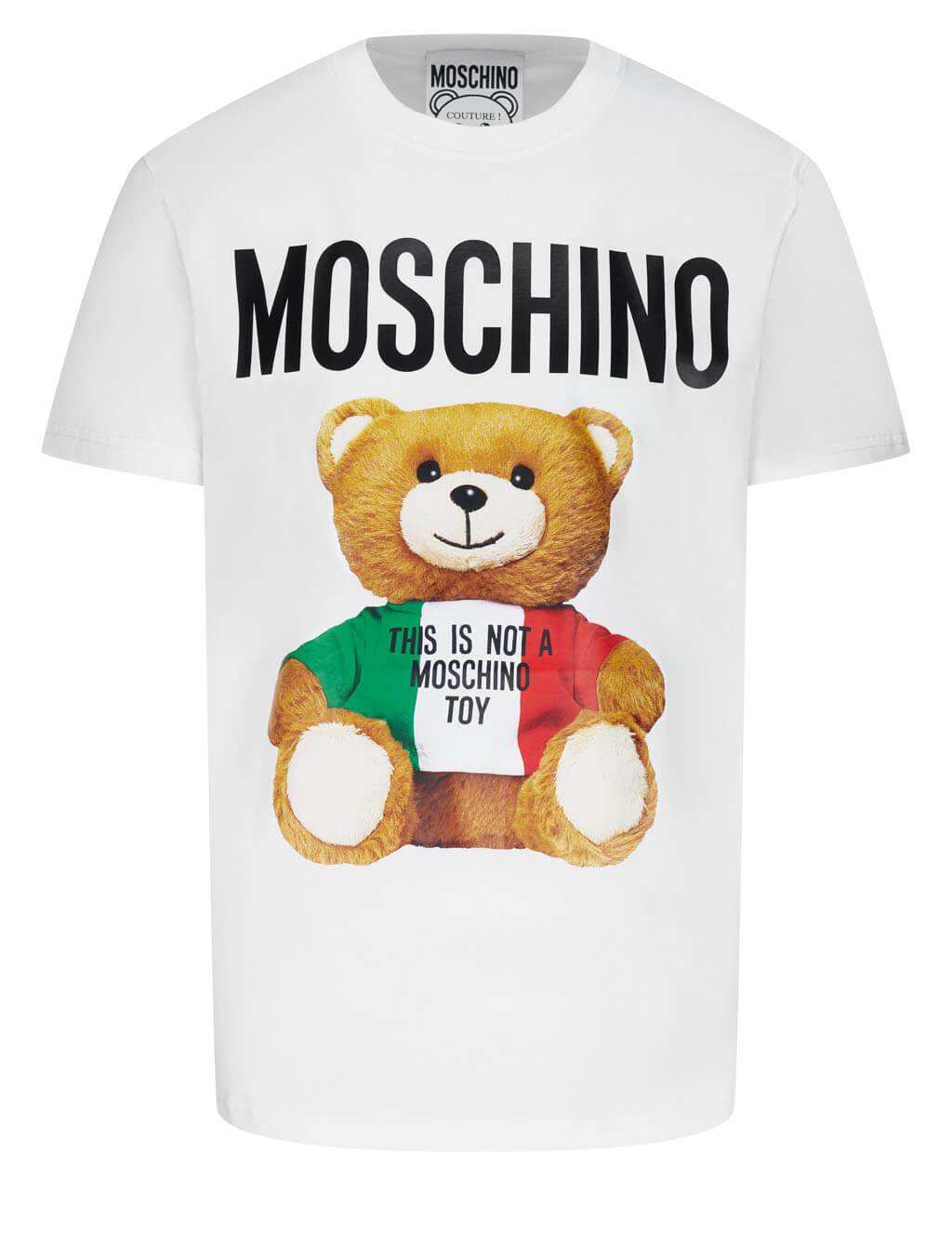 moschino men's t shirt bear