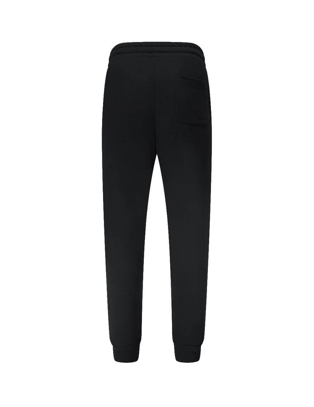 black oversized sweatpants