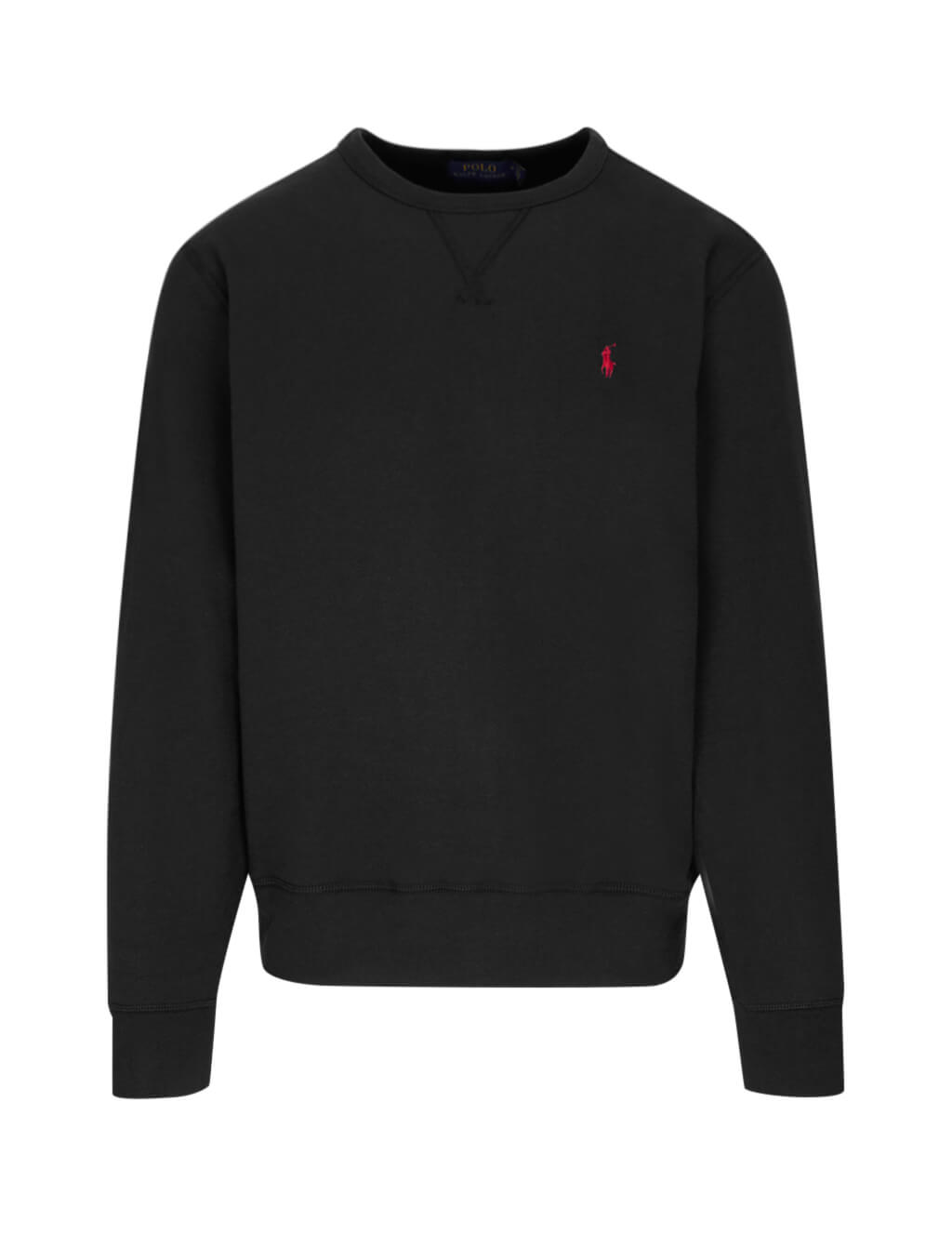 ralph lauren black crew neck jumper