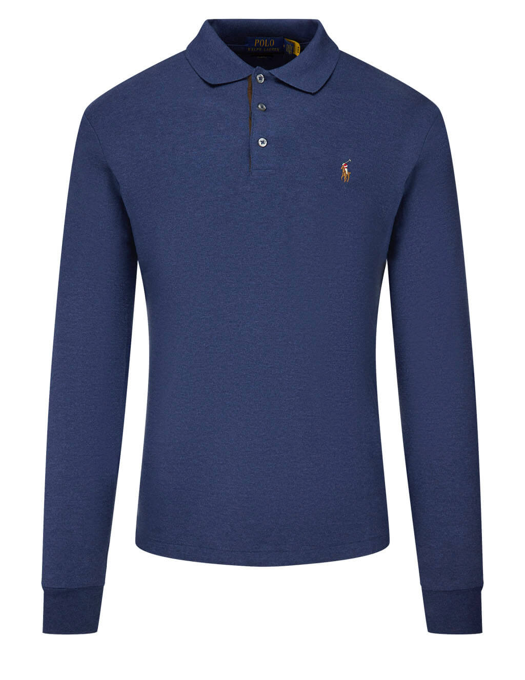 polo ralph lauren long sleeve knit polo shirt