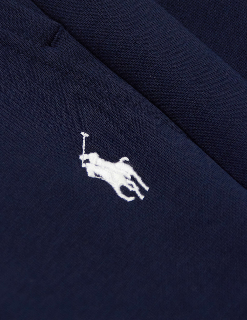 ralph lauren double knit joggers navy