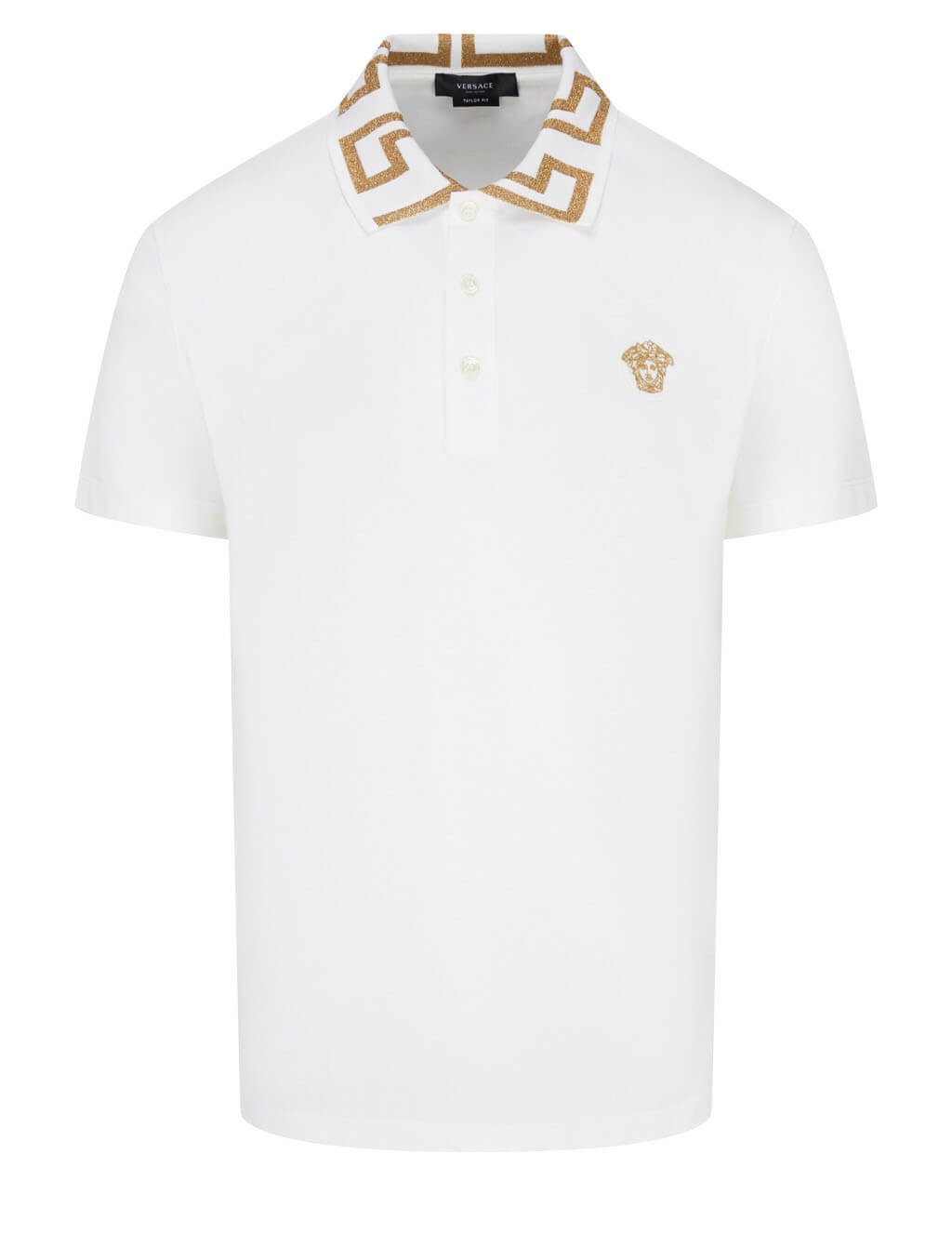 versace polo white