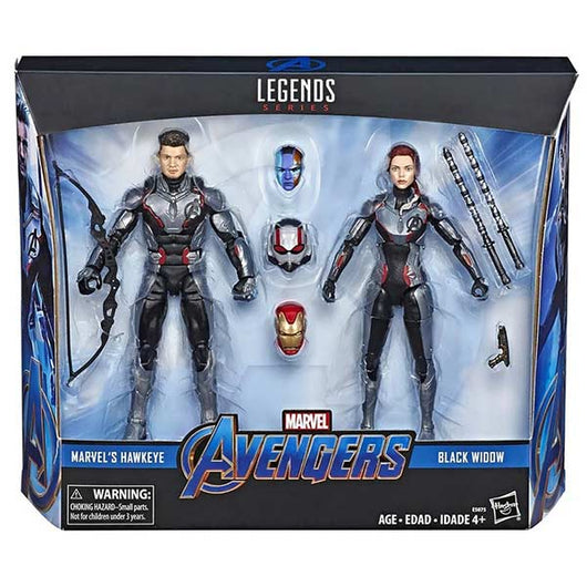 Marvel Legends Series Avengers Endgame Hawkeye Black Widow