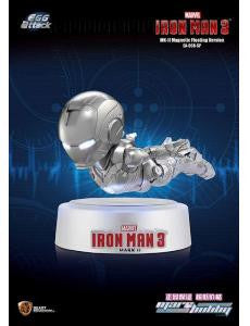 floating iron man figure