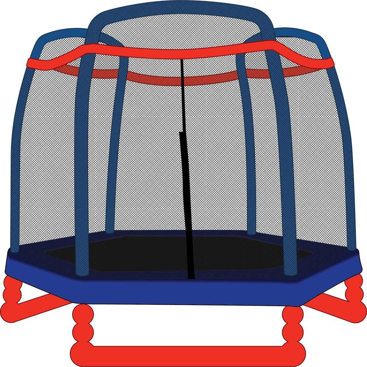 Trampoline Net for 7ft Little Tikes Trampoline - Fits 3 Arch Poles –  SkyBound USA