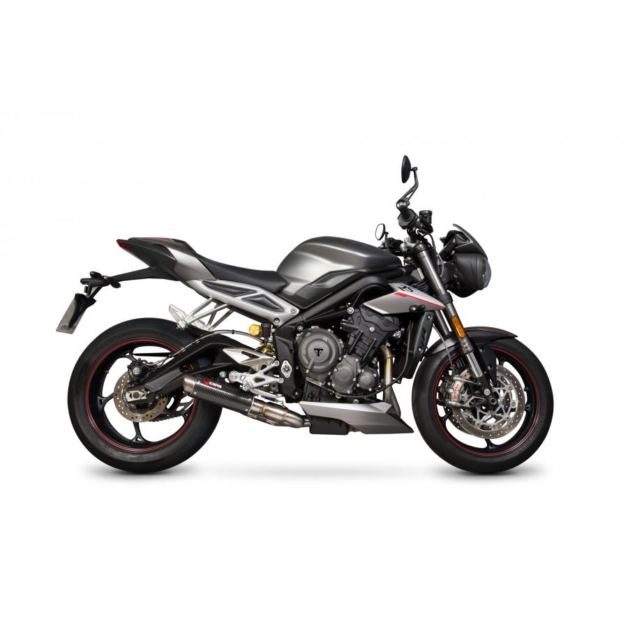 Triumph Street Triple 765/S/R/RS 2017-19 Scorpion RP1-GP Slip-On Can