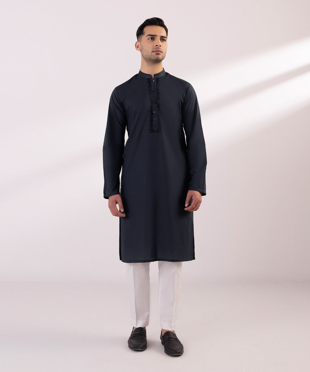 Kurta designs for men paired with trouser designs