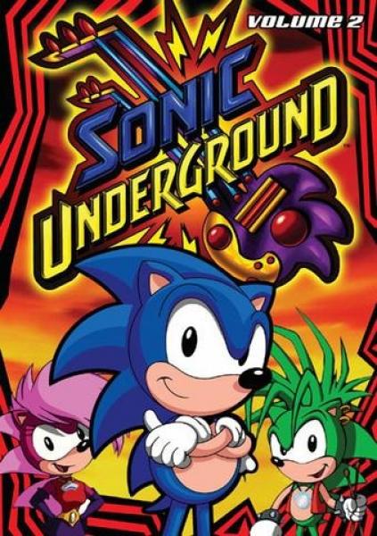 Dvd Sonic Underground Series Volume 2 Game Over Videogames