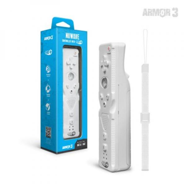 Wii Remote Controller - WITH motion plus (3rd) - NEW - Nuwave Armor 3