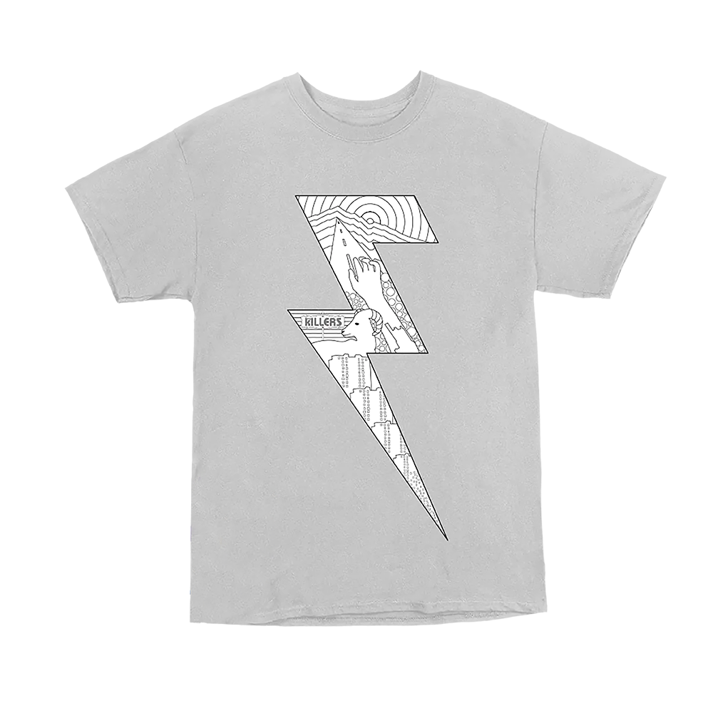 The Killers Lightning Bolt T-shirt – The Killers | Official Store